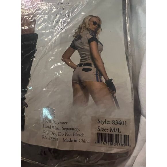 Sexy sheriff costume m/l - Picture 3 of 3